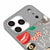 iPhone 17 Pro Luck Lips Berry Telefon Kılıfı - Renkli Silikon - Gri