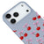 iPhone 17 Pro Berries Ribbons Telefon Kılıfı - Renkli Silikon - Gri