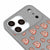 iPhone 17 Pro Gossip Pasta Telefon Kılıfı - Renkli Silikon - Gri