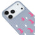 iPhone 17 Pro Pink Leopar Telefon Kılıfı - Renkli Silikon - Gri