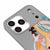 iPhone 17 Pro Colorful Paint Telefon Kılıfı - Renkli Silikon - Gri