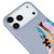 iPhone 17 Pro Colorful Paint Telefon Kılıfı - Renkli Silikon - Gri