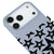 iPhone 17 Pro Max Stars Telefon Kılıfı - Renkli Silikon - Gri