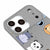 iPhone 17 Pro Cute Animals Telefon Kılıfı - Renkli Silikon - Gri
