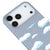 iPhone 17 Pro Cute Clouds Telefon Kılıfı - Renkli Silikon - Gri