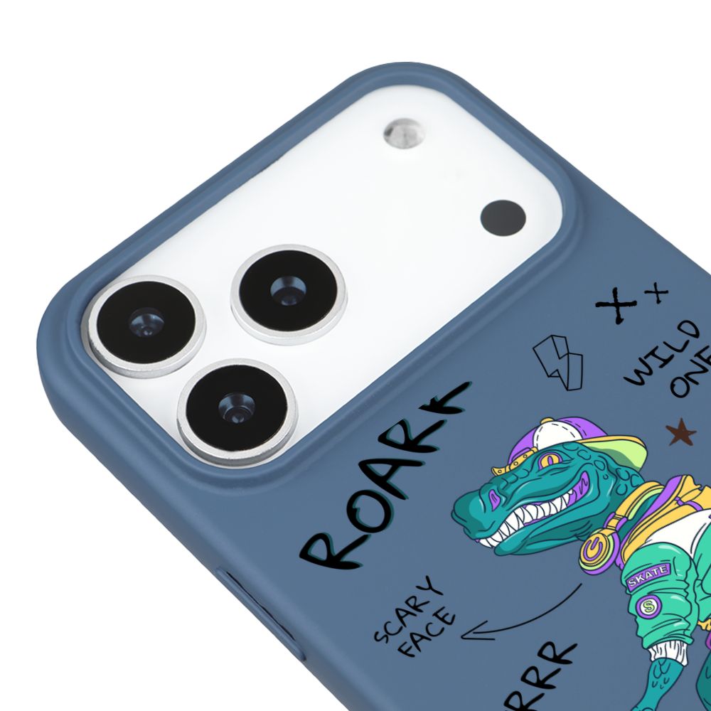 Renkli Silikon - Denim