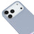 iPhone 17 Pro Max Purple Bear Telefon Kılıfı - Renkli Silikon - Gri