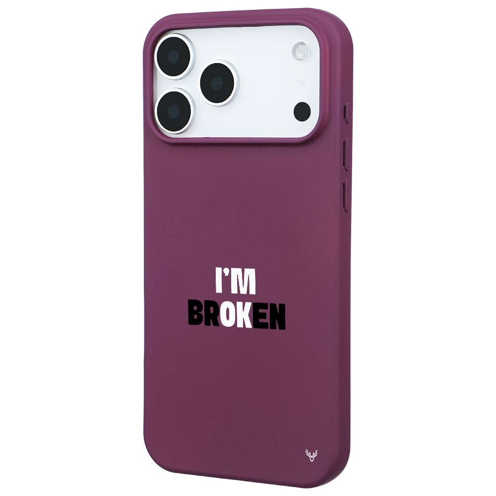 Renkli Silikon - Bordo