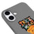 iPhone 16 Plus Trick Treat Telefon Kılıfı - Renkli Silikon - Gri