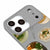 iPhone 17 Pro East Cuisine Telefon Kılıfı - Renkli Silikon - Gri
