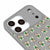 iPhone 17 Pro Maneki Telefon Kılıfı - Renkli Silikon - Gri