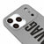 iPhone 17 Pro Max Savage Telefon Kılıfı - Renkli Silikon - Gri