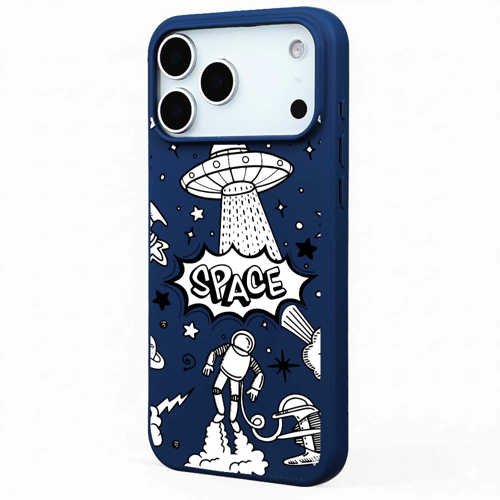 Renkli Silikon - Lacivert