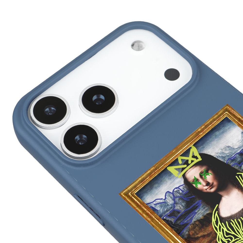 Renkli Silikon - Denim