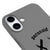 iPhone 16 Plus Paranoid Telefon Kılıfı - Renkli Silikon - Gri