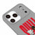 iPhone 17 Pro Max Sweet Dogs Telefon Kılıfı - Renkli Silikon - Gri