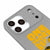 iPhone 17 Pro One More Rep Telefon Kılıfı - Renkli Silikon - Gri