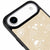 iPhone Air Space Stars Telefon Kılıfı - Deri - Fildişi