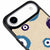 iPhone Air Evil Eye Look Telefon Kılıfı - Deri - Fildişi