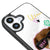 iPhone 16 Self Made Dog Telefon Kılıfı - Ayna - Siyah