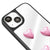 iPhone 15 Plus Hearts Pinky Telefon Kılıfı - Ayna - Siyah
