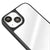 iPhone 14 Jumping Humans Telefon Kılıfı - Ayna - Siyah