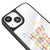 iPhone 15 Happy Mind Telefon Kılıfı - Ayna - Siyah
