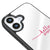 iPhone 16 Plus Hello Gorgeous Telefon Kılıfı - Ayna - Siyah