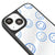 iPhone 14 Plus Blue Smiles Telefon Kılıfı - Ayna - Siyah