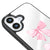 iPhone 16 Plus Ribbon Pinks Telefon Kılıfı - Ayna - Siyah