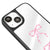 iPhone 14 Ribbon Twins Telefon Kılıfı - Ayna - Siyah