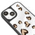 iPhone 14 Plus Flying Hearts Telefon Kılıfı - Ayna - Siyah