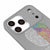 iPhone 17 Pro Max Beyin Telefon Kılıfı - Renkli Silikon - Gri