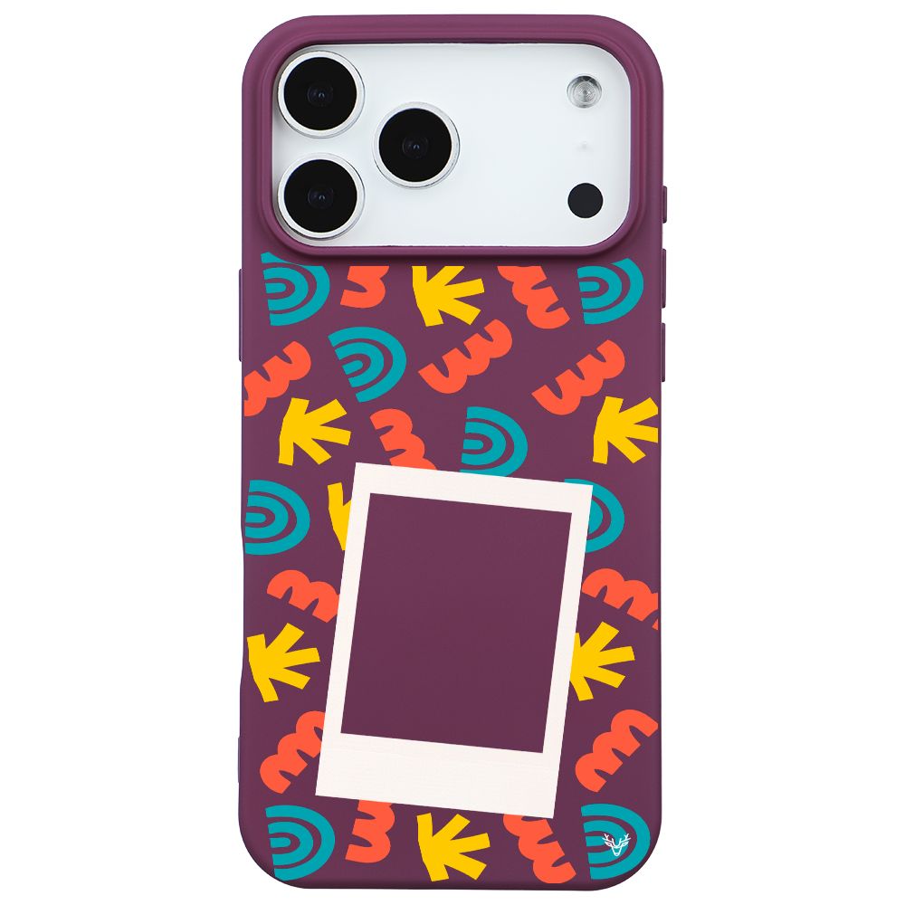 Renkli Silikon - Bordo