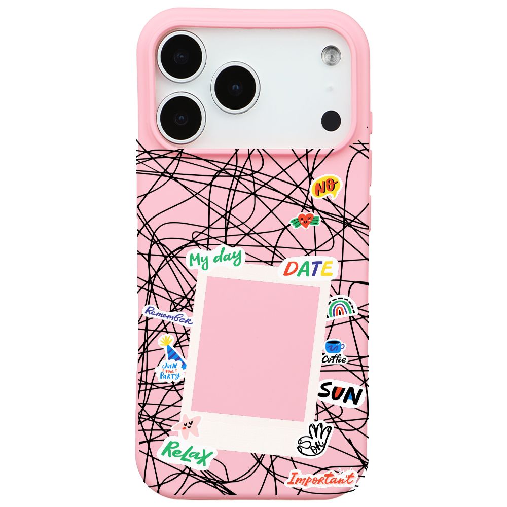 Renkli Silikon - Pembe