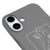 iPhone 17 Eskiz Telefon Kılıfı - Renkli Silikon - Gri
