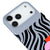 iPhone 17 Pro Göz Yaşı Telefon Kılıfı - Renkli Silikon - Gri
