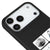iPhone 17 Pro Moon is Silver Telefon Kılıfı - Renkli Silikon - Siyah
