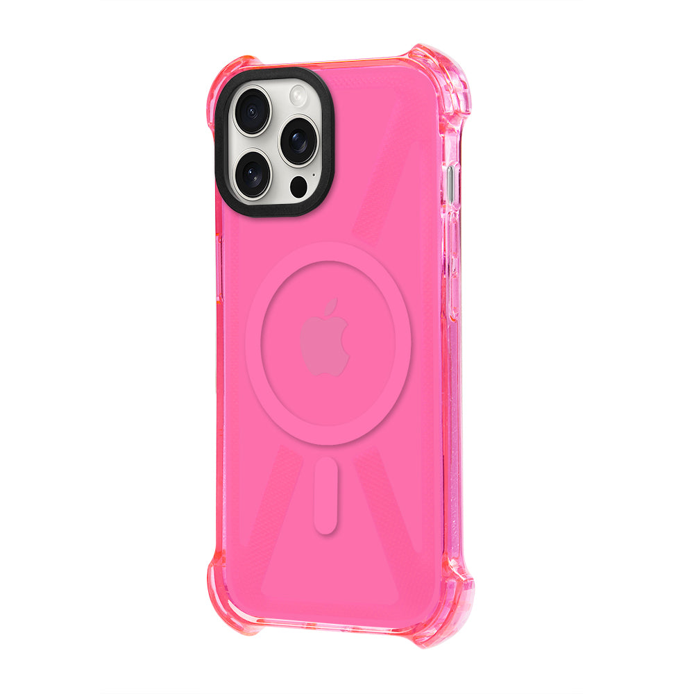 Apple iPhone 13 Pro Köşe Korumalı Magsafe Pembe