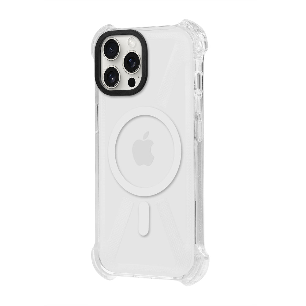 Apple iPhone 12 Pro Köşe Korumalı Magsafe Şeffaf