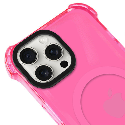 Apple iPhone 12 Pro Köşe Korumalı Magsafe Pembe