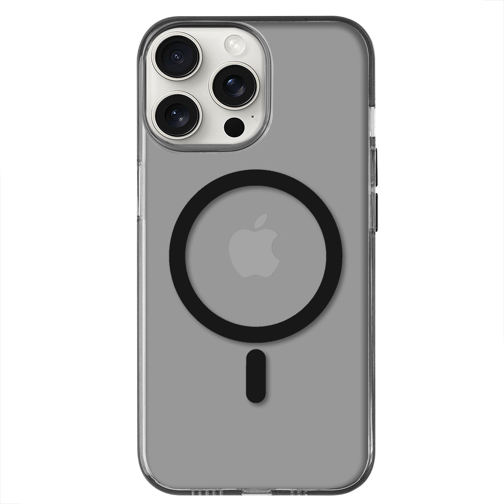Apple iPhone 13 Pro Max Renkli Mika Magsafe Siyah