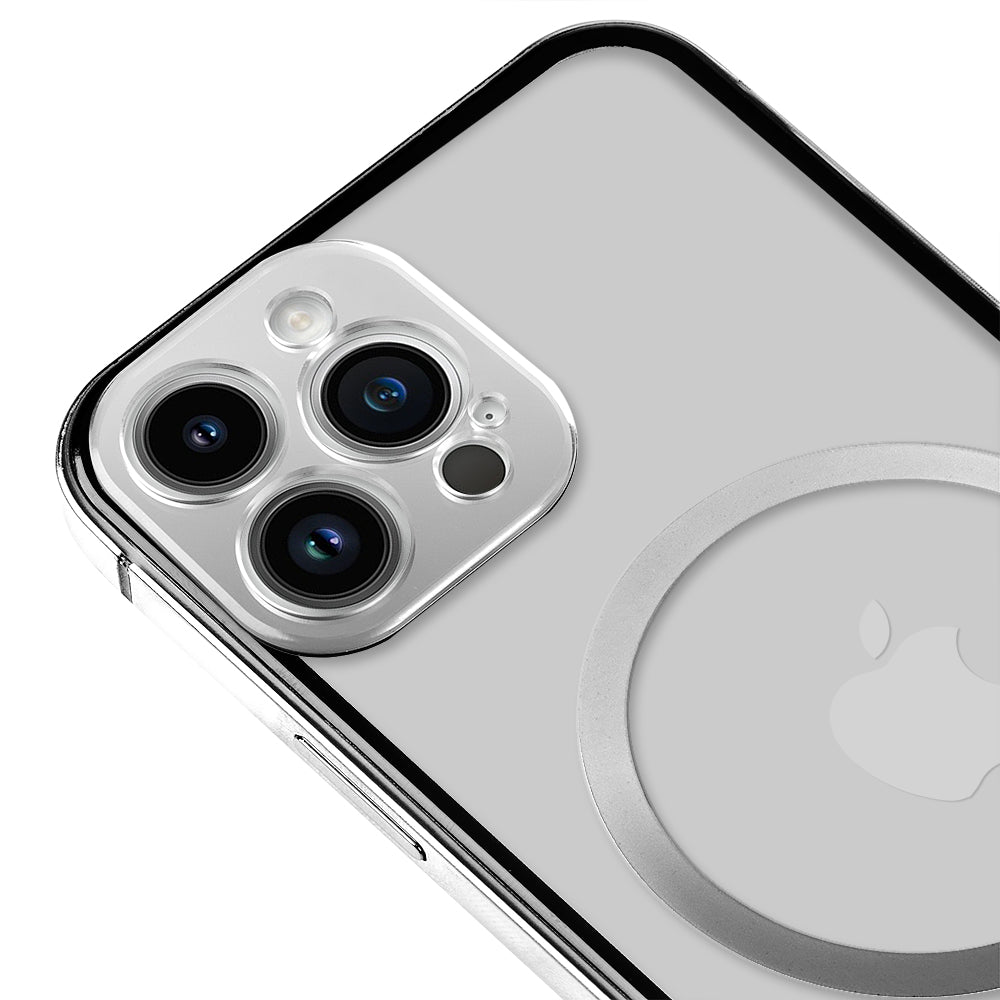 Apple iPhone 13 Pro Kasalı Magsafe Silver