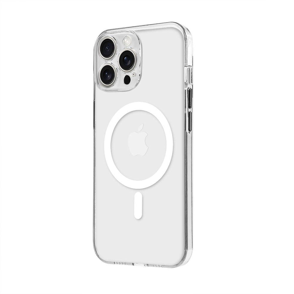 Apple iPhone 13 Pro Max Kamera Korumalı Şeffaf Mika Magsafe Saydam