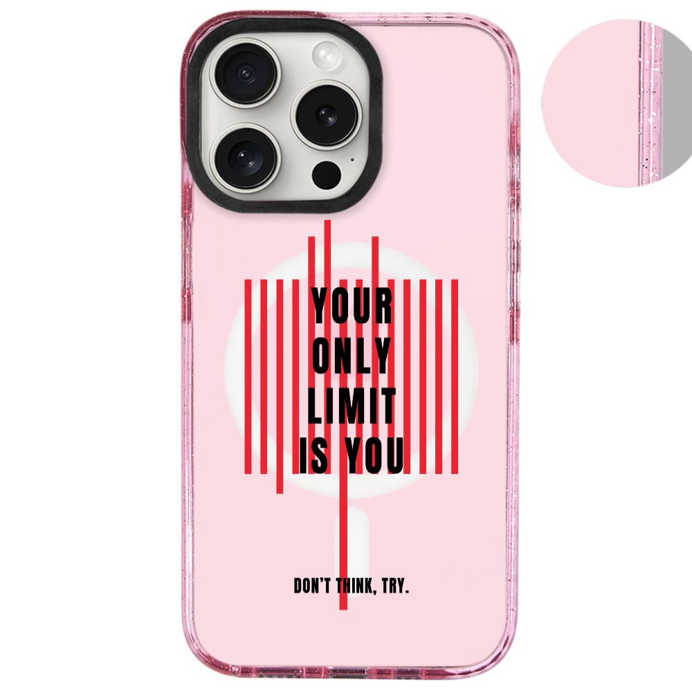 MagsafeliArtycaseSimliPembe
