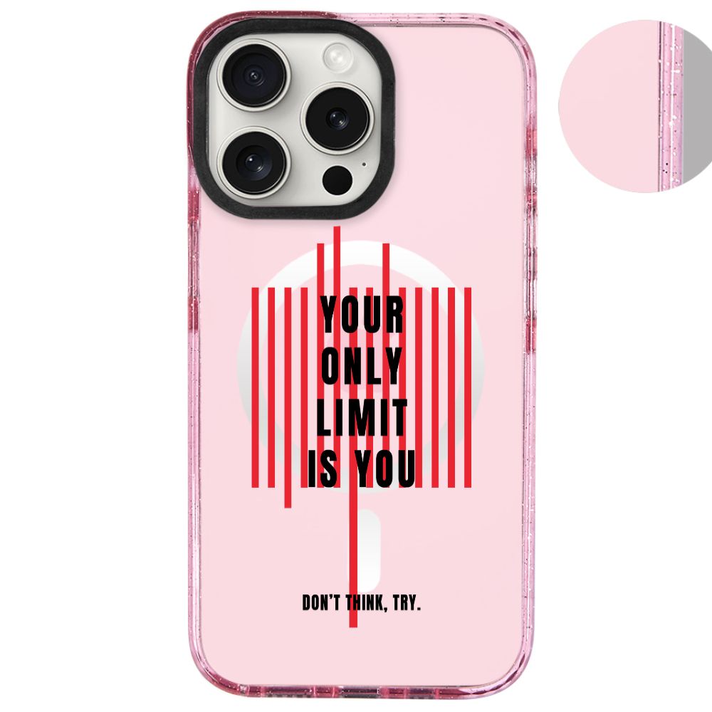 MagsafeliArtycaseSimliPembe