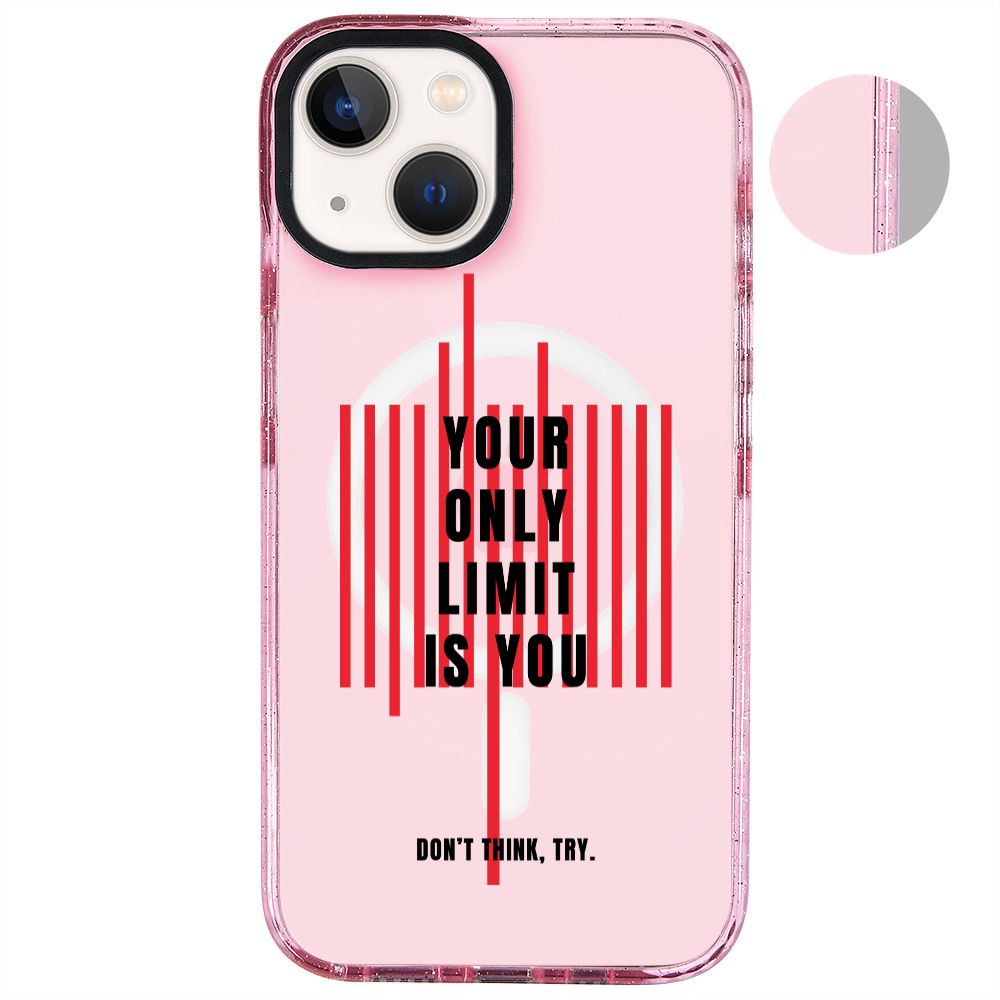 MagsafeliArtycaseSimliPembe