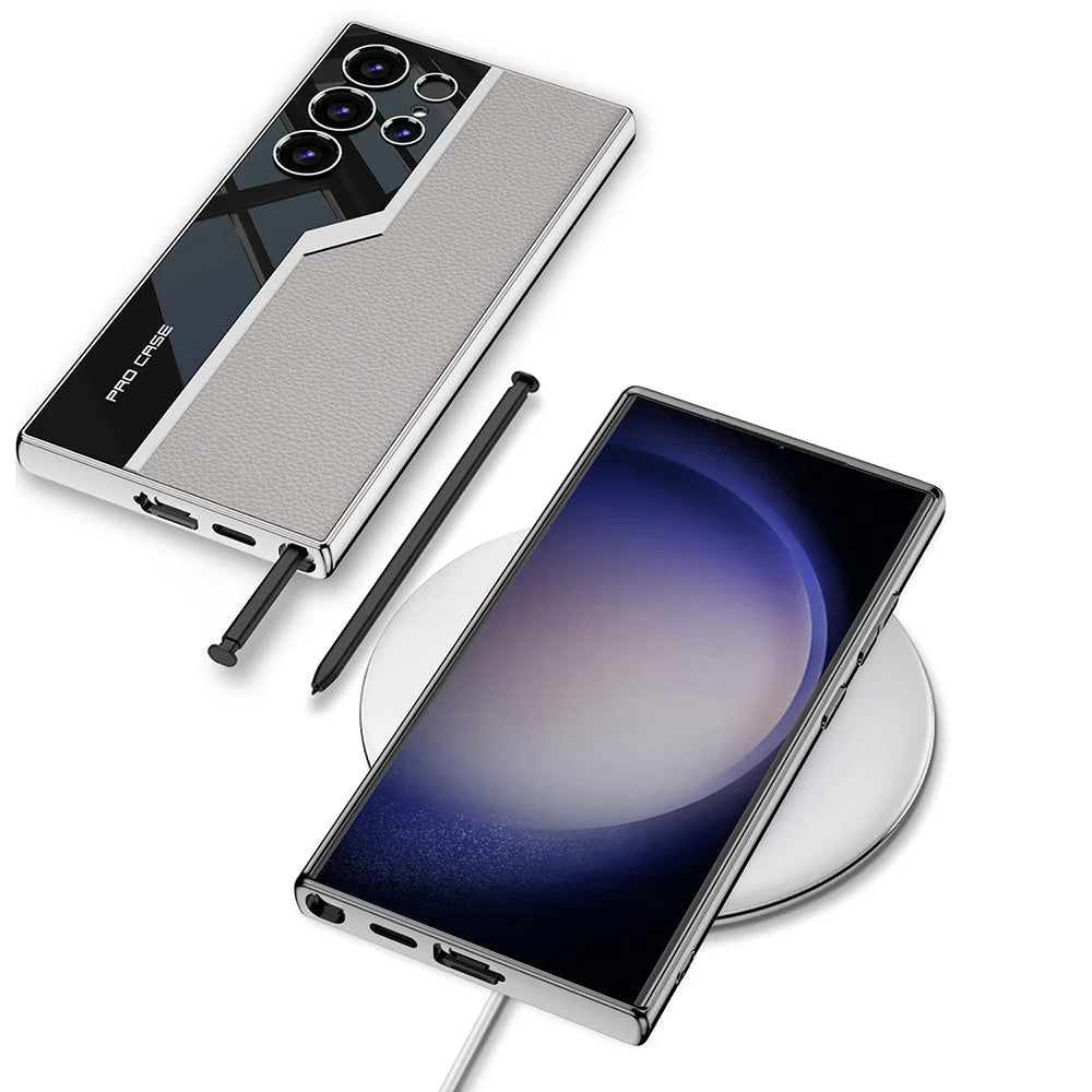 Samsung S24 Ultra Electroplating Case Grey