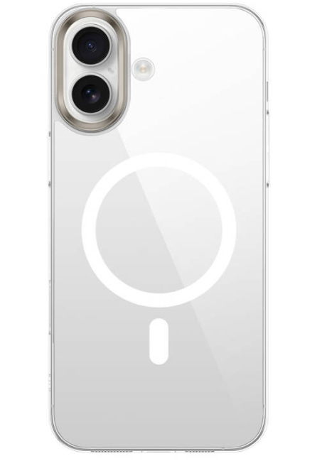 G-Glass Şeffaf iPhone 16 Plus Magsafe Kılıf
