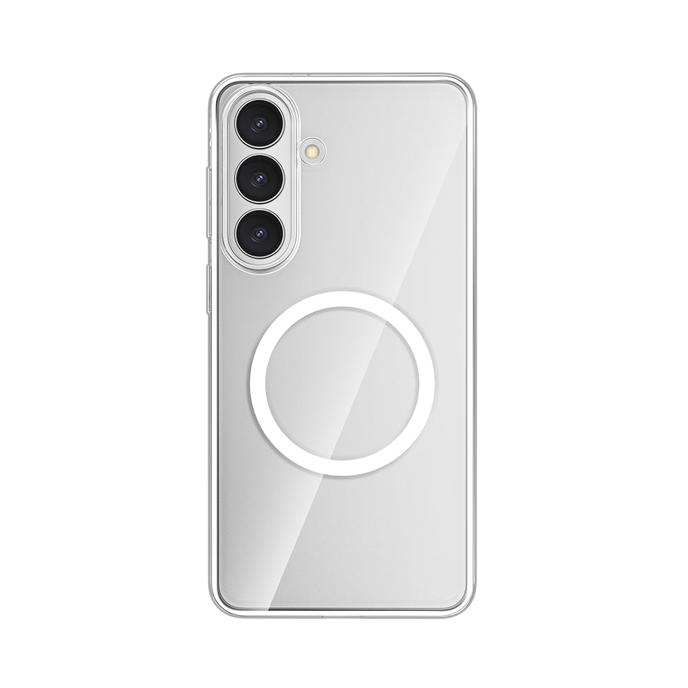 Samsung S26 Plus Magsafeli Şeffaf Koruyucu Telefon Kılıfı